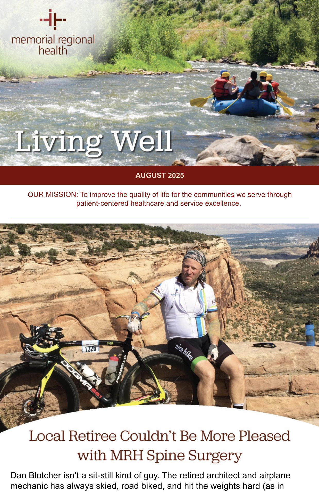 Virtual Living Well magazine May 2025
