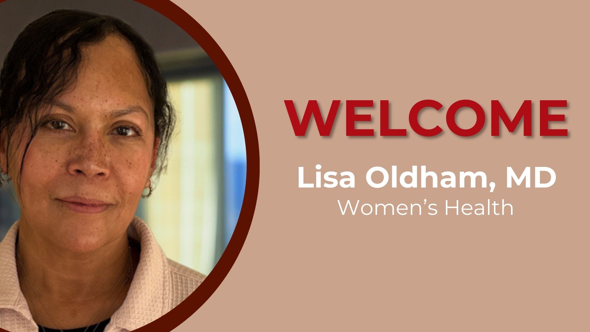 Welcome Dr Lisa Oldham